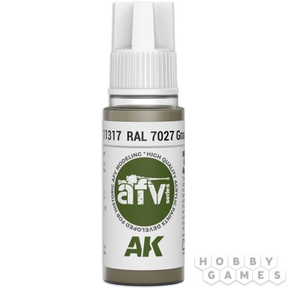 Краска AK Interactive AFV: RAL 7027 Grau AK11317 (18 мл)