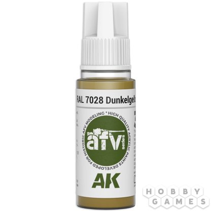 Вопросы про Краска AK Interactive AFV: RAL 7028 Dunkelgelb (Initial) AK11318 (18 мл)