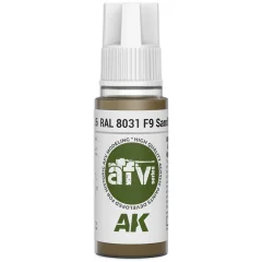 Краска AK Interactive AFV: RAL 8031 F9 Sandbraun AK11326 (18 мл)