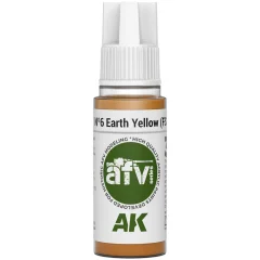 Краска AK Interactive AFV: №6 Earth Yellow AK11337 (18 мл)