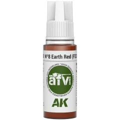 Краска AK Interactive AFV: №8 Earth Red AK11338 (18 мл)