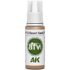 Краска AK Interactive AFV: №13 Desert Sand AK11340 (18 мл)