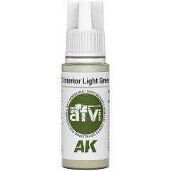 Краска AK Interactive AFV: APC Interior Light Green AK11345 (18 мл)