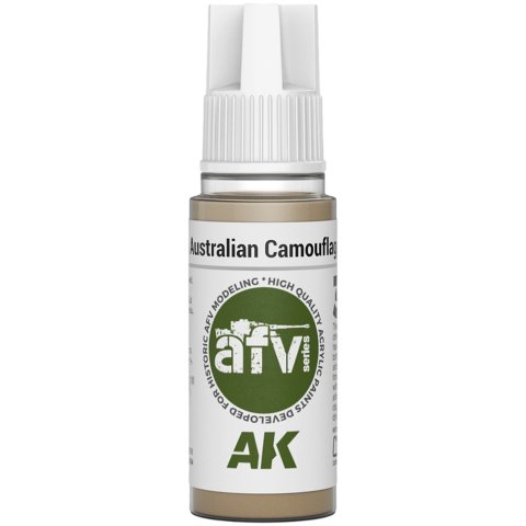 Краска AK Interactive AFV: Australian Camouflage Brown AK11347 (18 мл)