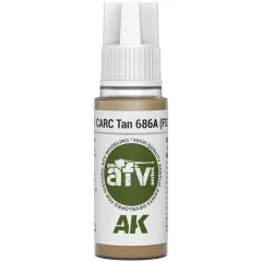 Краска AK Interactive AFV: CARC Tan 686A AK11349 (18 мл)