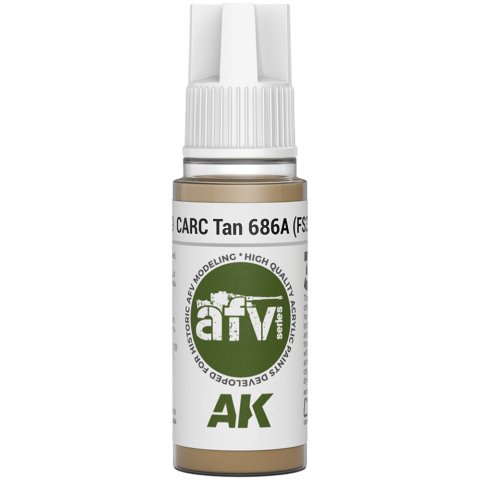 Краска AK Interactive AFV: CARC Tan 686A AK11349 (18 мл)