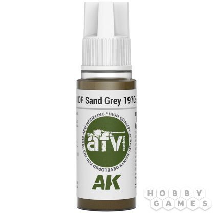Краска AK Interactive AFV: IDF Sand Grey 1970s-1980s AK11353 (18 мл)