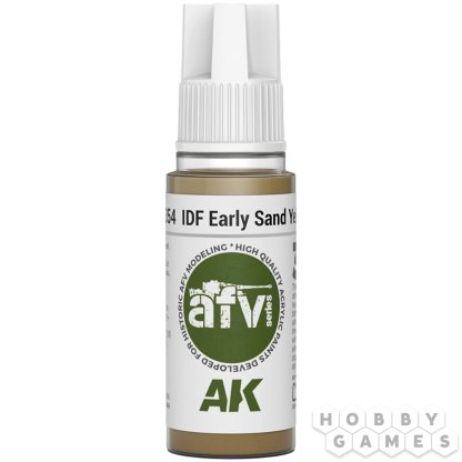 Краска AK Interactive AFV: IDF Early Sand Yellow AK11354 (18 мл)