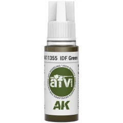 Краска AK Interactive AFV: IDF Green AK11355 (18 мл)