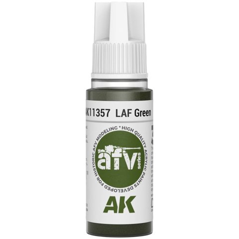 Краска AK Interactive AFV: LAF Green AK11357 (18 мл)