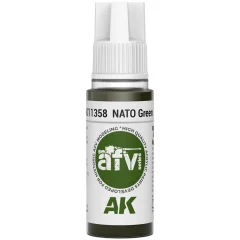 Краска AK Interactive AFV: NATO Green (18 мл)