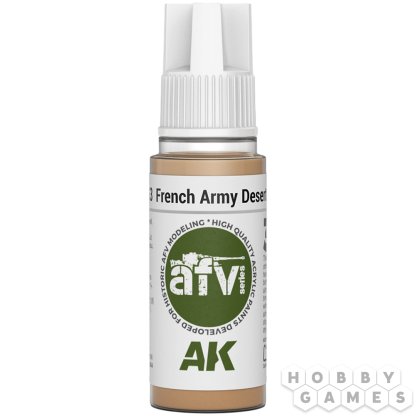 Краска AK Interactive AFV: French Army Desert Sand AK11363 (18 мл)