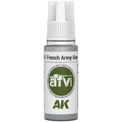 Краска AK Interactive AFV: French Army Grey-Blue AK11365 (18 мл)
