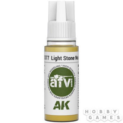 Краска AK Interactive AFV: Light Stone No.61 AK11377 (18 мл)