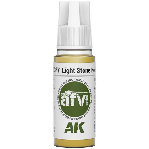 Краска AK Interactive AFV: Light Stone No.61 AK11377 (18 мл)