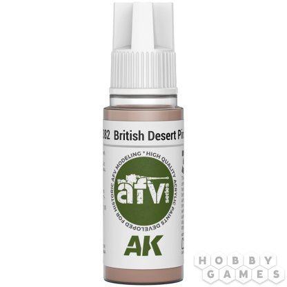 Краска AK Interactive AFV: British Desert Pink ZI AK11382 (18 мл)