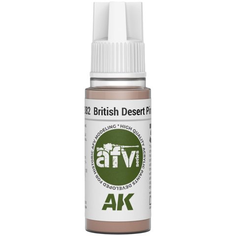 Краска AK Interactive AFV: British Desert Pink ZI AK11382 (18 мл)