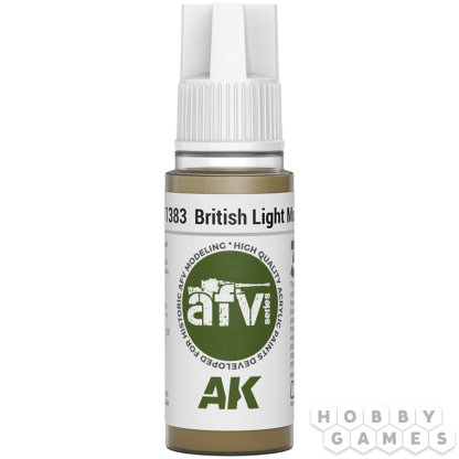Краска AK Interactive AFV: British Light Mud AK11383 (18 мл)