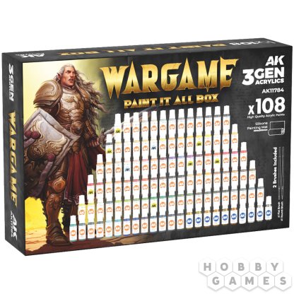 Набор красок AK Interactive: Wargame. Paint It All Box AK11784