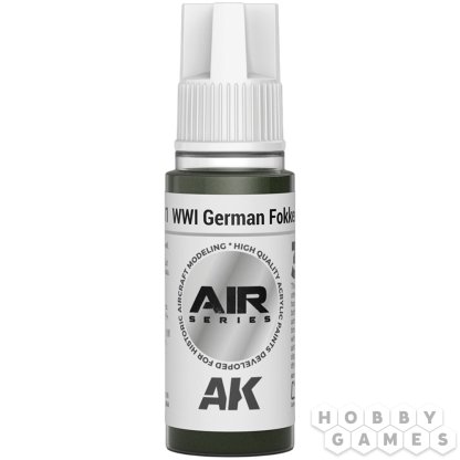 Краска AK Interactive: WWI German Fokker Grey AK11801 (18 мл)