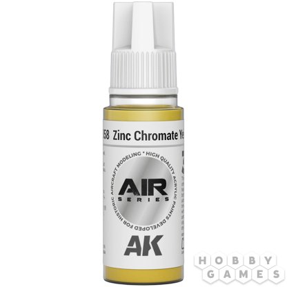 Краска AK Interactive: Zinc Chromate Yellow AK11858 (18 мл)