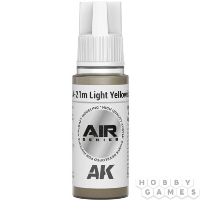 Краска AK Interactive AIR: A-21m Light Yellowish Brown AK11914 (18 мл)