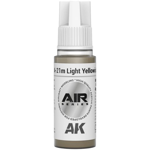 Краска AK Interactive AIR: A-21m Light Yellowish Brown AK11914 (18 мл)