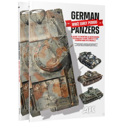 Руководство AK Interactive German Panzers WW2 Early Period (1939-1942)