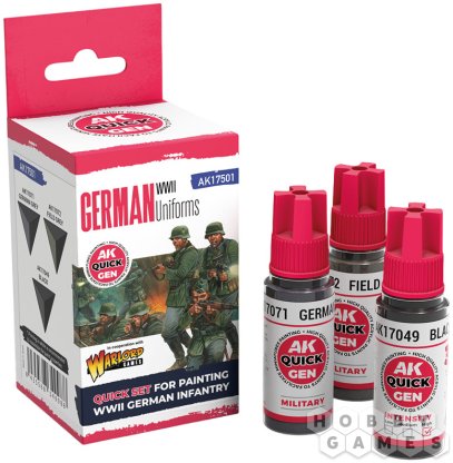 Набор красок AK Interactive Quick Gen: German Uniforms AK17501 фото 2