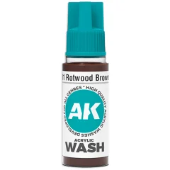 Краска AK Interactive Acrylic Washes: Rotwood Brown Wash AK19301 (18 мл)