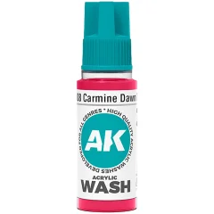 Краска AK Interactive Acrylic Wash: Carmine Dawn Wash AK19308 (18 мл)