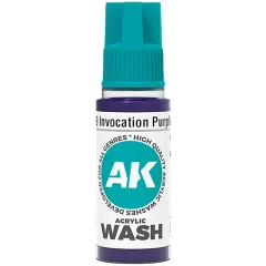 Краска AK Interactive Acrylic Wash: Invocation Purple Wash AK19309 (18 мл)
