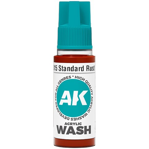 Краска AK Interactive Acrylic Washes: Standard Rust Wash AK19315 (18 мл)