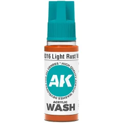 Краска AK Interactive Acrylic Wash: Light Rust Wash AK19316 (18 мл)