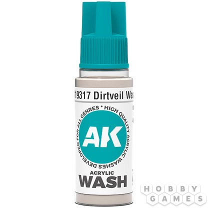 Краска AK Interactive Acrylic Wash: Dirtveil Wash AK19317 (18 мл)
