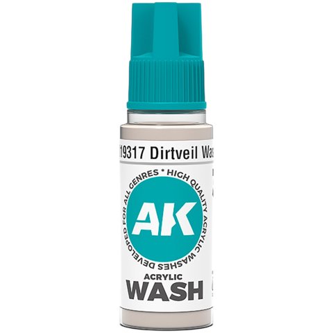 Краска AK Interactive Acrylic Wash: Dirtveil Wash AK19317 (18 мл)