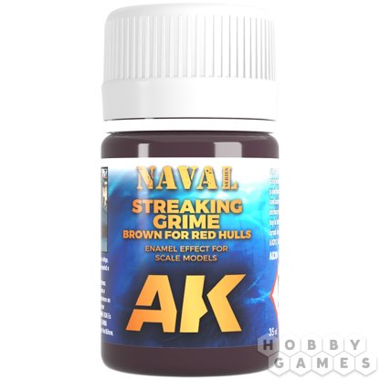 Краска AK Interactive Effects: Brown Streaking Grime For Red Hulls AK304 (35 мл)