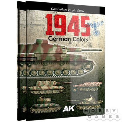 Руководство AK Interactive 1945 German Colors: Camouflage Profile Guide