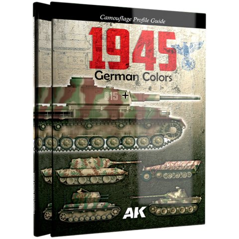 Руководство AK Interactive 1945 German Colors: Camouflage Profile Guide
