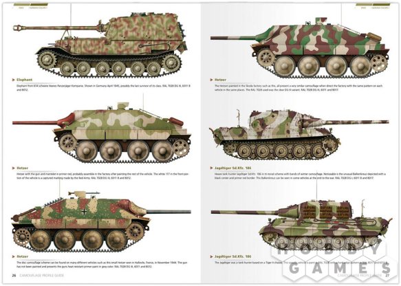 Руководство AK Interactive 1945 German Colors: Camouflage Profile Guide фото 3