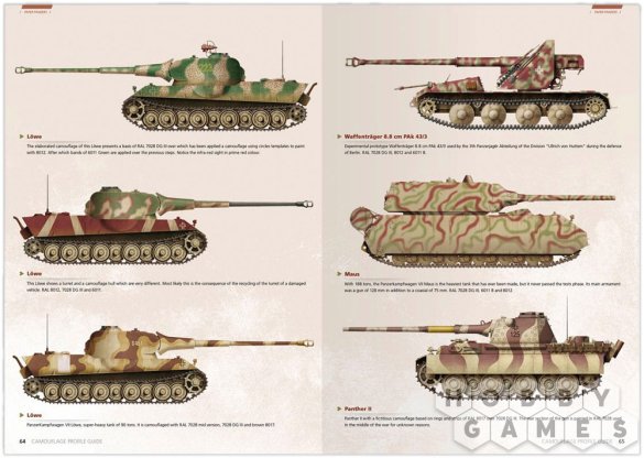 Руководство AK Interactive 1945 German Colors: Camouflage Profile Guide фото 5
