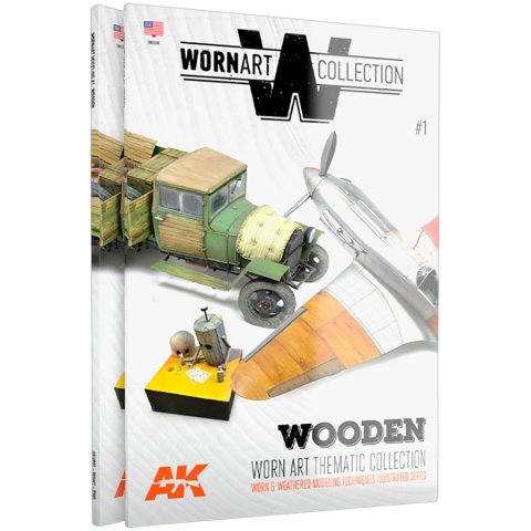 Руководство AK Interactive Worn Art Collection: Wooden
