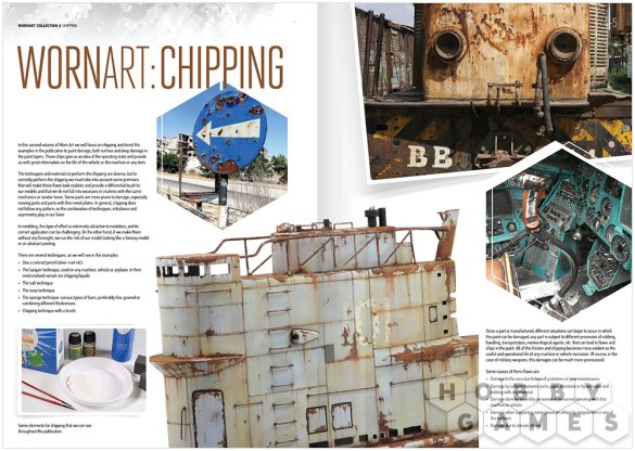Руководство AK Interactive Worn Art Collection: Chipping фото 2