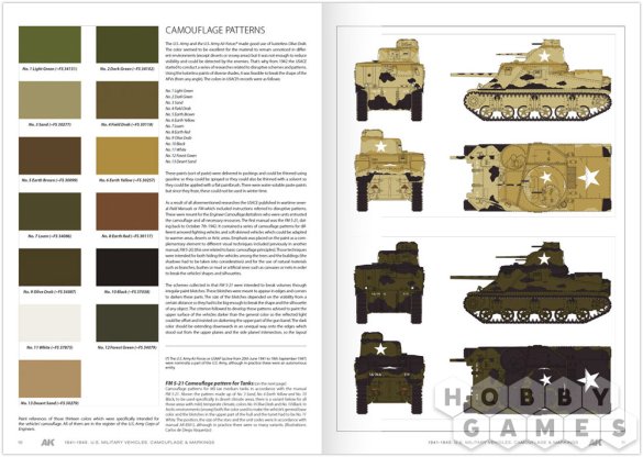 Руководство AK Interactive American Military Vehicles: Camouflage Profile Guide фото 2