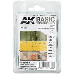 Набор красок AK Interactive: Basic Weathering Set AK688