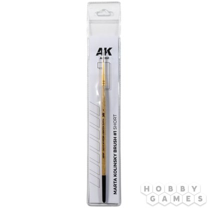Кисть AK Marta Kolinsky Brush 1: Short