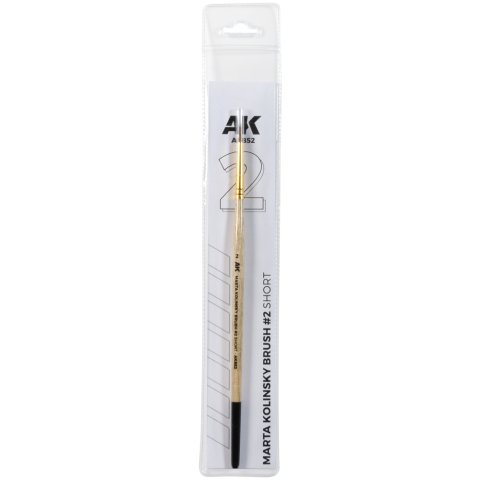 Кисть AK Marta Kolinsky Brush 2: Short