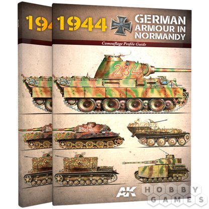 Руководство AK Interactive 1944 German Armour in Normandy: Camouflage Profile Guide