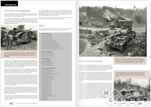 Руководство AK Interactive 1944 German Armour in Normandy: Camouflage Profile Guide фото 2