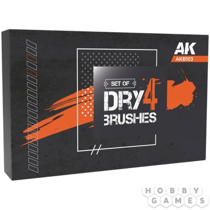 Набор кистей AK Interactive Dry Brushes Set
